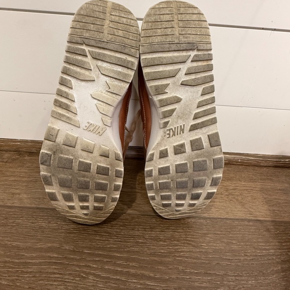 Women's Nike Air Max Thea Rose Gold Sneakers Size 9.5 Leather Shoes - Picture 13 of 13